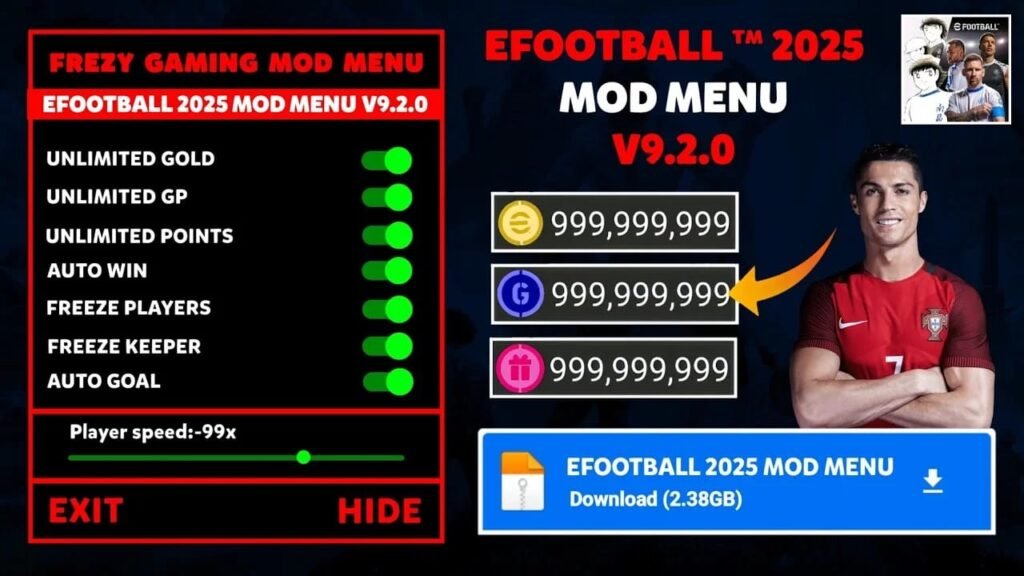 eFootball PES 2024 MOD APK v9.2.0